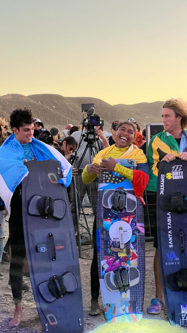 At the beginning of April we were enjoying Cuesta del Viento - Red Bull Fly to Kota King of the Air event in San Juan - Argentina. That magical spot with strong wind in the middle of the mountains 🏔️ 
Very high level of all the competitors and the greatest pleasure for us that most of them are part of our family and instructors of our kite school @indiana_kiteschoolcumbuco 🏄🏽‍♀️ 
Our friend @world_of_beto 🇨🇴 has the 🥇 and winning the place to compete in Kota King of the Air in Cape Town. In 🥈 our special boy @santiicisneros_ 🇦🇷 who always with his amazing energy and humility shows his high level in competition and for the 🥉 the legend @jettbradshaw_ 🇿🇦 another young guy showing his insane level and powerful jumps on water 💪🏼

The level of the girls in competition was incredible, with competitors from Chile, Brazil, Argentina, USA and Europe; all of them raising the level year after year.
The Queen of the Air🥇 goes to @nacha_rider from 🇨🇱, 🥈 @ranabanana_ and the 🥉 for our 👸🏽 @aylugold 🇦🇷.

Last and not least, big part of our family 🧡 had and AMAZING competition as well, big congrats to @joacorodriguez.p @pilisss._ @benja_aguilarv @santiagotaberna @inaki_kitero @juanmatiaszub @_feliceballos we are proud of you guys 🫶🏽😍
 
Special thanks to @tiniferrante & @marquitoluciani who were essential for us 🧡
Indiana kite sempre presente nos eventos mais importantes do Kitesurf🔥

Faz parte da experiência Indiana Kite 😏

📍 @cuestadelviento_bigair 
📽️💻 @luidoyaga